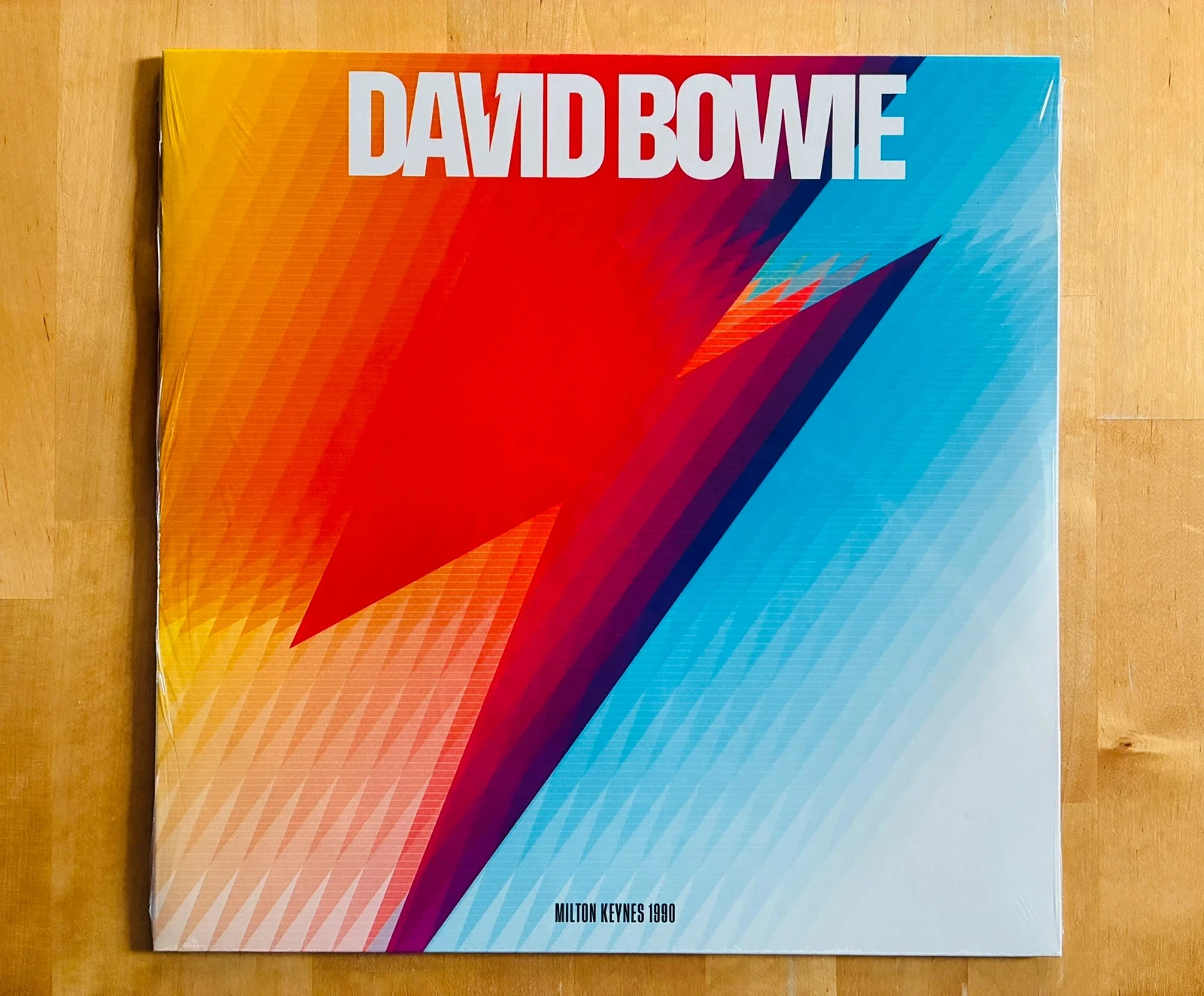 Disque vinyle 33T David Bowie Live Milton Keynes 1990.